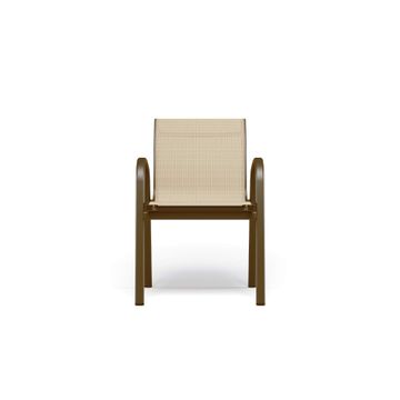 armchair / outside in Aluminium, emu-tex - Collection Holly by Emu - view 2