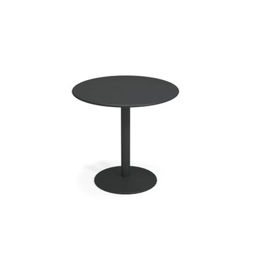 dining stool / outside in Steel - Collection Thor by Emu - view 4
