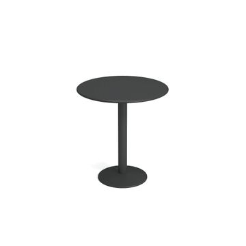 dining stool / outside in Steel - Collection Thor by Emu - view 5