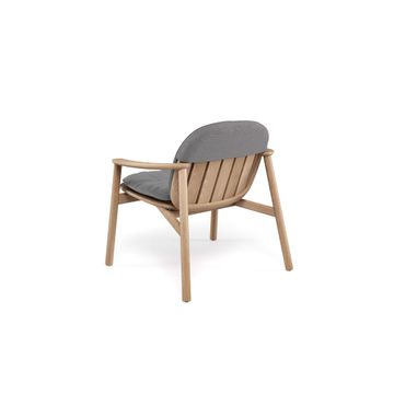 Teak lounge chair for garden / outside in Teak - Collection Twins by Emu - view 9