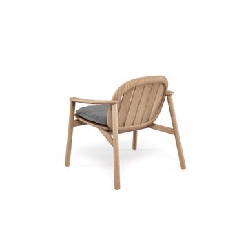 Teak lounge chair for garden / outside in Teak - Collection Twins by Emu - view 5
