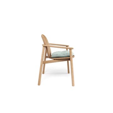 teak armchair / outside in Teak - Collection Twins by Emu - view 6