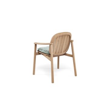 teak armchair / outside in Teak - Collection Twins by Emu - view 7