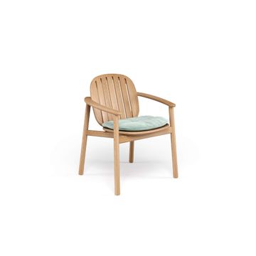 teak armchair / outside in Teak - Collection Twins by Emu - view 8