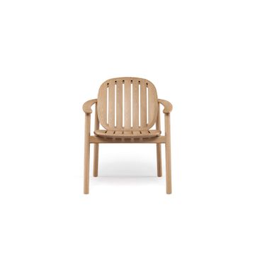 teak armchair / outside in Teak - Collection Twins by Emu - view 2