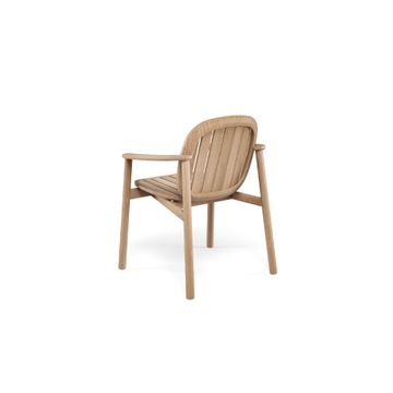 teak armchair / outside in Teak - Collection Twins by Emu - view 4