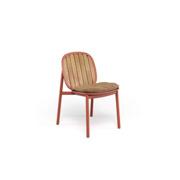 chair alu-teak / outside in - Collection Twins by Emu - view 8