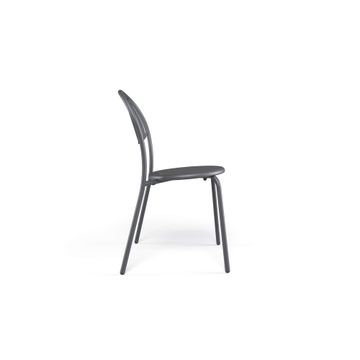 chair / outside in Steel - Collection Coupole by Emu - view 3