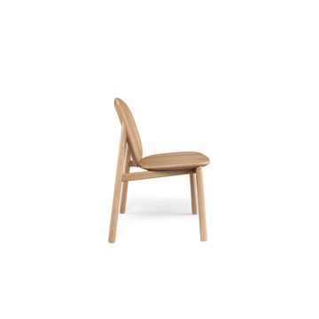 teak chair / outside in Teak - Collection Twins by Emu - view 3