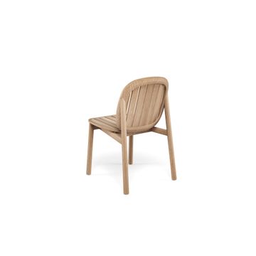 teak chair / outside in Teak - Collection Twins by Emu - view 4
