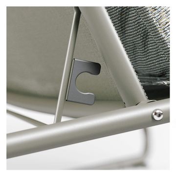rocking sofa / outside in Steel - Collection Reel by Emu - view 4