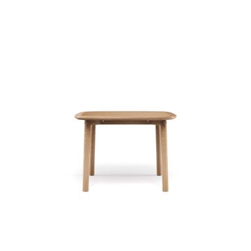 4 seats square table / outside in Teak - Collection Twins by Emu - view 2