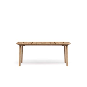 6/8 seats rectangular table / outside in Teak - Collection Twins by Emu - view 2