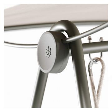rocking sofa / outside in Steel - Collection Reel by Emu - view 5