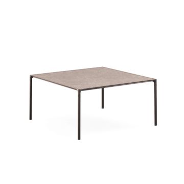 three seats sofa / outside in Aluminium, Eco-leather - Collection Terramare by Emu - view 5