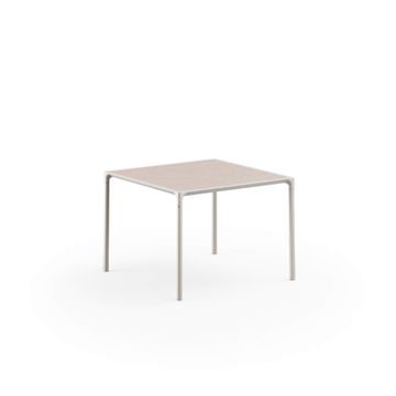 three seats sofa / outside in Aluminium, Eco-leather - Collection Terramare by Emu - view 6