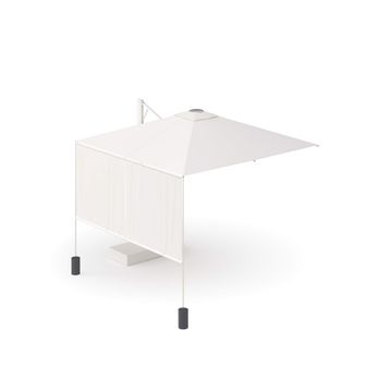 sunshade 3x3 / outside in Aluminium - Collection Navona by Emu - view 4