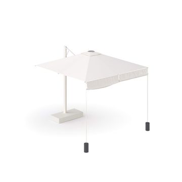 sunshade 3x3 / outside in Aluminium - Collection Navona by Emu - view 3