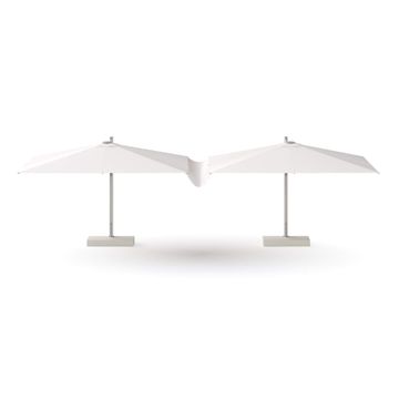 sunshade 3x3 / outside in Aluminium - Collection Navona by Emu - view 6