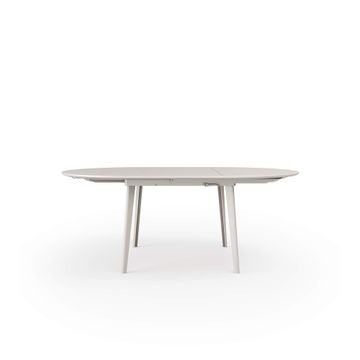 6+4 seats round extensible table / outside in Steel - Collection Plus4 by Emu - view 2