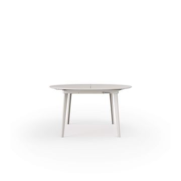 6+4 seats round extensible table / outside in Steel - Collection Plus4 by Emu - view 4