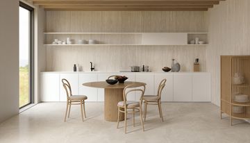 Unique Travertine Vein Cut Silver by Provenza - view 6