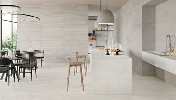 Unique Travertine Vein Cut Silver by Provenza - view 2