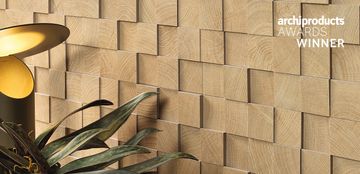 W-Circles 3D Slats Walnut by Provenza - view 3