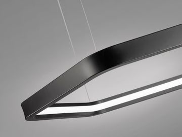 ESAGONO - LED extruded aluminium pendant lamp by ENGI - view 5
