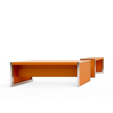 Junior desk and return Strato by ENRICO PELLIZZONI - view 3