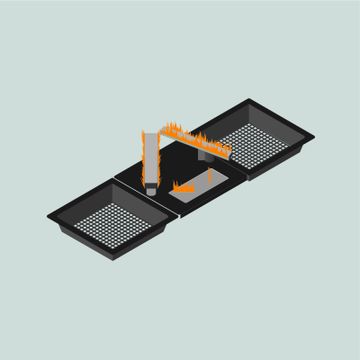 Summum 70 F Gasfire by Element4 - view 4