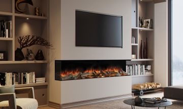 Elite 240 e Supreme Electric fireplace by Element4 - view 3