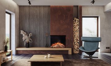Elite 80 H e Supreme Electric fireplace by Element4 - view 2