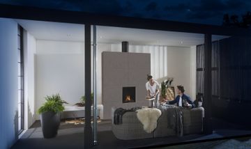 Sky Small Front Outdoor Gasfire by Element4 - view 3