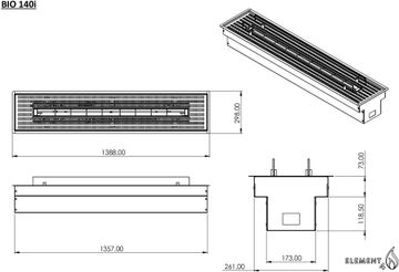 Bio 140 I Bio Ethanol fire by Element4 - view 9