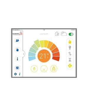 Architect Series Gasfire by Element4 - view 5
