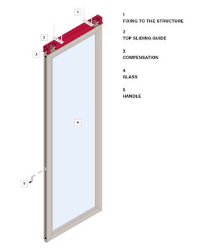 Thermoglas external sliding wall by Estfeller Pareti - view 4