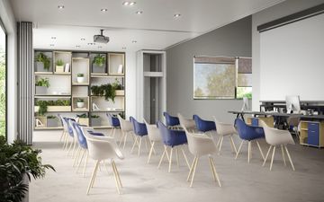 Soundproof glass wall Akustikglas by Estfeller Pareti - view 3