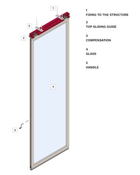 Soundproof glass wall Akustikglas by Estfeller Pareti - view 4