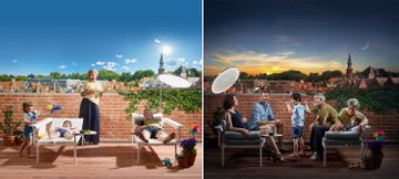 Sol+Luna sofa sunbed by Extremis - view 2