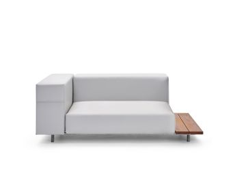 Walrus corner seat with side table by Extremis - view 2