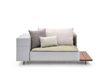 Walrus corner seat with side table by Extremis - view 4