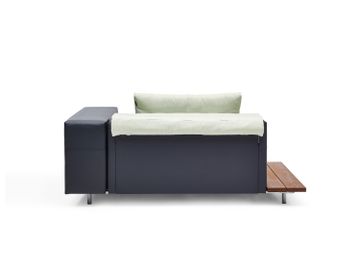 Walrus corner seat with side table by Extremis - view 5