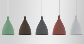 D. AMÉLIA SU - Aluminium pendant lamp by Exporlux - view 7