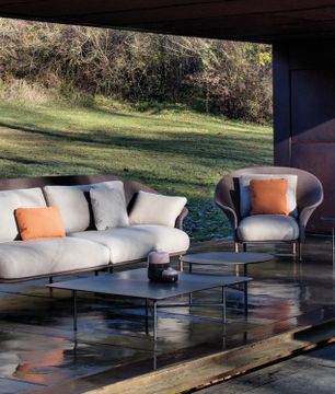 Grada outdoor square coffee table by EXPORMIM - view 3