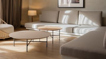 Grada indoor round coffee table by EXPORMIM - view 3