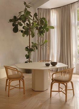 Talo indoor hexagonal dining table by EXPORMIM - view 3