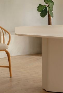 Talo indoor hexagonal dining table by EXPORMIM - view 2
