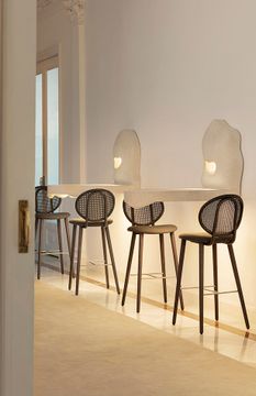 Loop bar stool by EXPORMIM - view 3