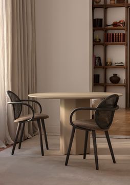 Talo indoor round dining table by EXPORMIM - view 2